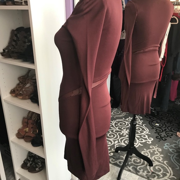 Alexander Wang Chocolate Mini Dress S - Picture 3 of 6